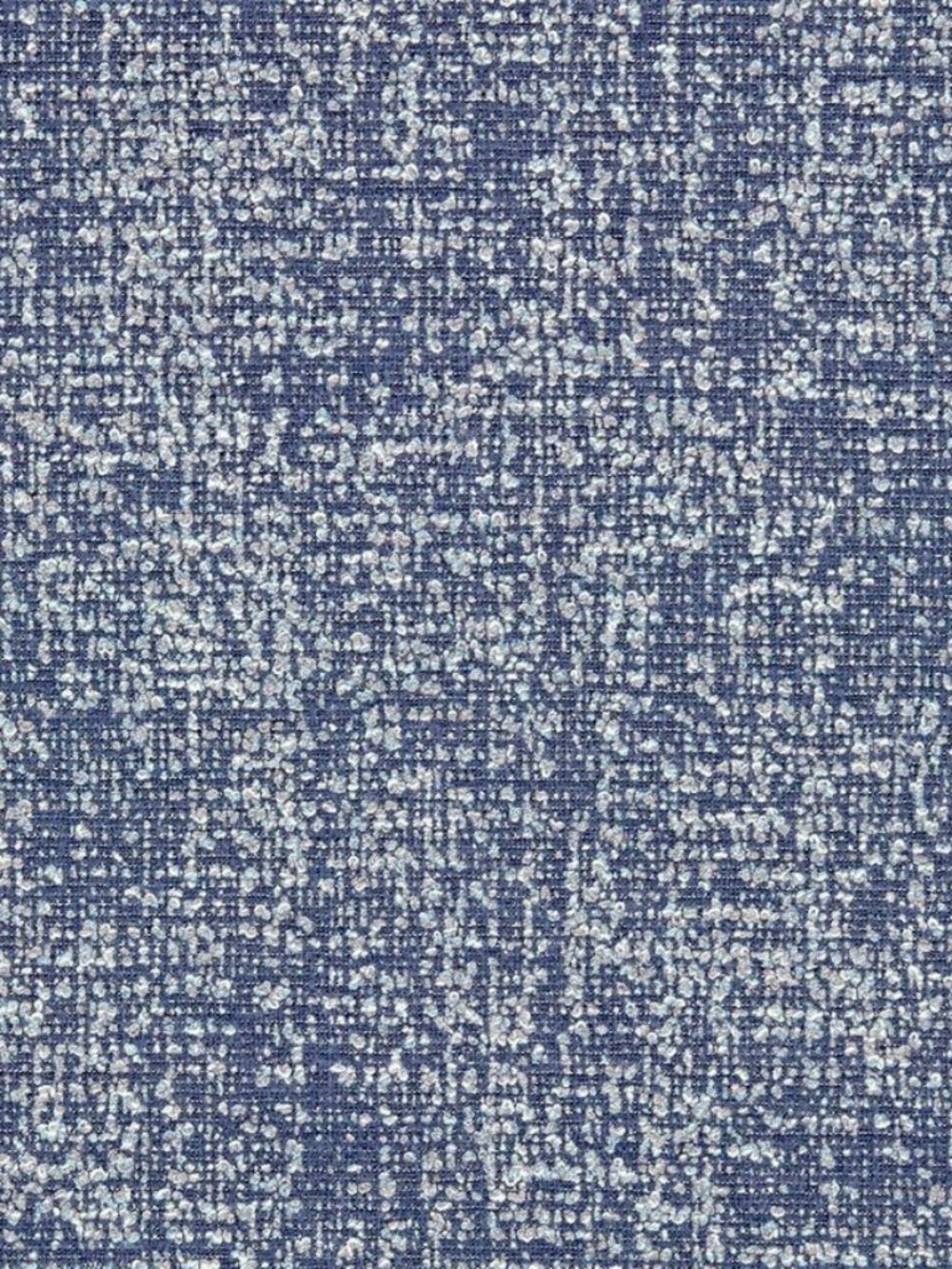 MAHARAM LINDEN Bewitch 5 Yards Blue Gray Wool Fabric Luxury Designer